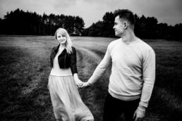 Sesja narzeczeńska w lesie Fotograf Szczecin