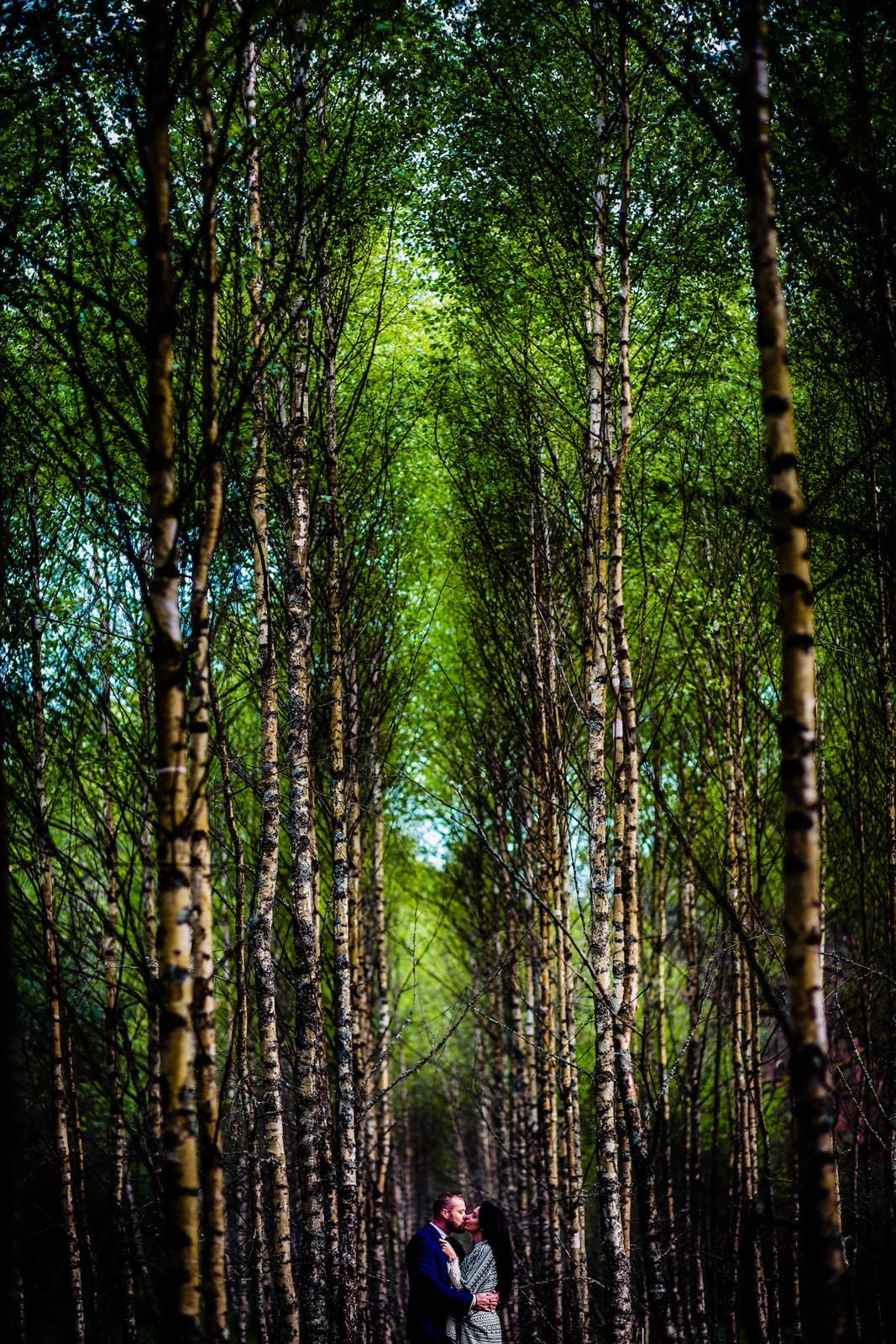 Plener ślubny w lesie Fotograf Ślubny Szczecin